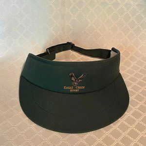 Size One Size Fits All Eagle Creek Resort  Dark Green Baseball Style Visor
